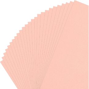 Gartful 25 Sheets Shimmer Cardstock Paper -8.5 x 11 inch, Metallic Cardstock Paper - 90lb-250gsm, Thick Pearlescent Cover Stock for Invitations, Business Cards, Postcards, Craft Flower, Art, Red