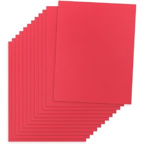 Hygloss Bright Colored Cardstock - 8.5x11-Inch, 12 Assorted Colors, 96 Sheets, 65 lb/ 176 gsm, Fade-Resistant, Acid-Free Color Card Stock Paper
