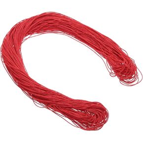 MECCANIXITY 1mm Waxed Cord 109 Yard Waxed Polyester Cord Malachite Green Wax String for Bracelet Making Necklaces Beading Jewelry Making and DIY Crafts