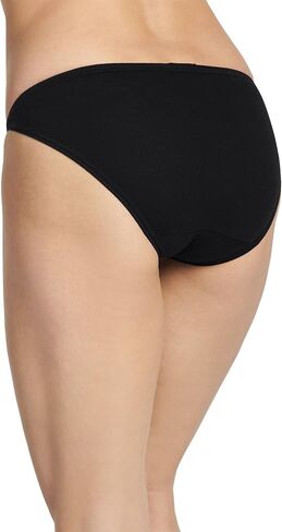 Jockey Women's Underwear Elance String Bikini - 3 Pack, Light, 7 in Saudi Arabia