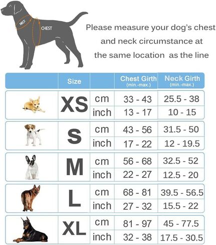OLizee® New No Pull Dog Harness Outdoor Adventure Reflective Markings Pet Vest with Handle Adjustable Protective Nylon Walking Pet Harness Variety of Sizes and Colors,Black XL in Kuwait