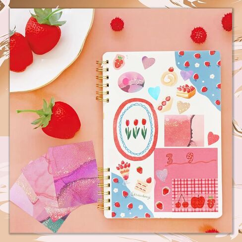 Anvin Scrapbook Paper Pad 160gsm Single-Sided Pattern Card-stock Paper Craft Card Making Paper Origami Paper for Planners Journals Background Greeting Cards Wrapping Photo Album DIY(6x6, 24 Sheets) in Saudi Arabia
