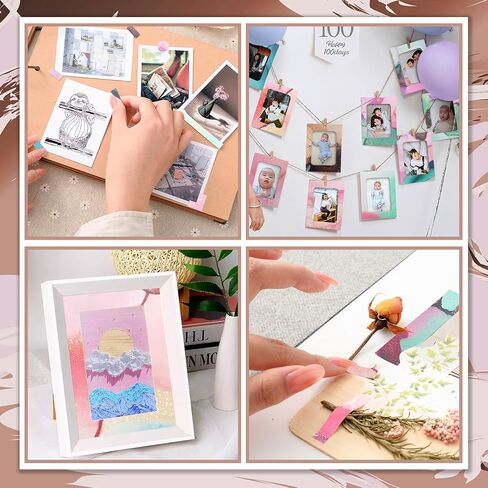 Anvin Scrapbook Paper Pad 160gsm Single-Sided Pattern Card-stock Paper Craft Card Making Paper Origami Paper for Planners Journals Background Greeting Cards Wrapping Photo Album DIY(6x6, 24 Sheets) in Saudi Arabia