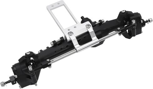 الألومنيوم الخفافيش سيرفو جبل مع محاكاة مجموعة التوجيه الهيدروليكي ل 1/10 RC الزاحف سيارة كابرا F9 إزاحة بوابة المحور LCG الهيكل DIY in Kuwait