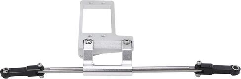 الألومنيوم الخفافيش سيرفو جبل مع محاكاة مجموعة التوجيه الهيدروليكي ل 1/10 RC الزاحف سيارة كابرا F9 إزاحة بوابة المحور LCG الهيكل DIY in Kuwait