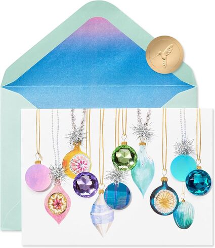 Papyrus Holiday Card, Decorative Christmas Wreaths with Bows, Perfect for Anyone (Season With Joy) in Saudi Arabia