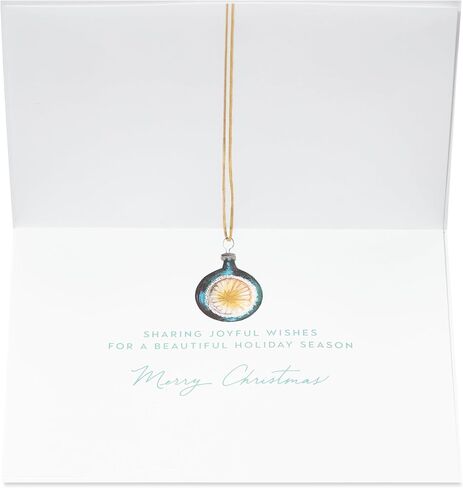 Papyrus Holiday Card, Decorative Christmas Wreaths with Bows, Perfect for Anyone (Season With Joy) in Saudi Arabia