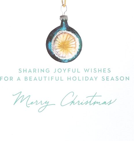 Papyrus Holiday Card, Decorative Christmas Wreaths with Bows, Perfect for Anyone (Season With Joy) in Saudi Arabia