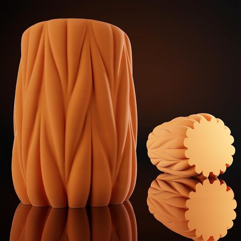 Frog Cylinder Candle & Resin Mold - Resin Casting Silicone Molds for Home Decor & Candle Making Wave Spiral Mold in Saudi Arabia