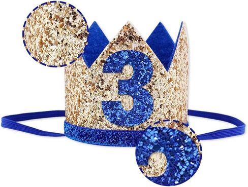 Baby 3 st Birthday Hat, Birthday Party Decorations, Kids Party Props Shooting, Party Supplies in Saudi Arabia