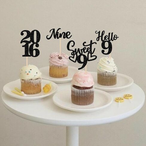 24 PCS 21st Birthday Cupcake Toppers Glitter Legal Hello 21 Cupcake Decorations Twenty One Since 2003 Cupcake Picks for Happy 21st Birthday Anniversary Party Cake Decorations Supplies Rose Gold in Kuwait
