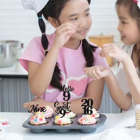 24 PCS 21st Birthday Cupcake Toppers Glitter Legal Hello 21 Cupcake Decorations Twenty One Since 2003 Cupcake Picks for Happy 21st Birthday Anniversary Party Cake Decorations Supplies Rose Gold in Kuwait