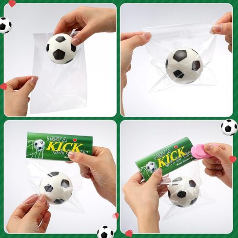 24 Pcs Valentine's Day Mini Baseball Sports Stress Balls with Headers Self Sealing Bag Mini Stapler Staples Valentines Party Favor Toy Gifts for Kids Classroom Exchange Prizes Anxiety Relief in Kuwait
