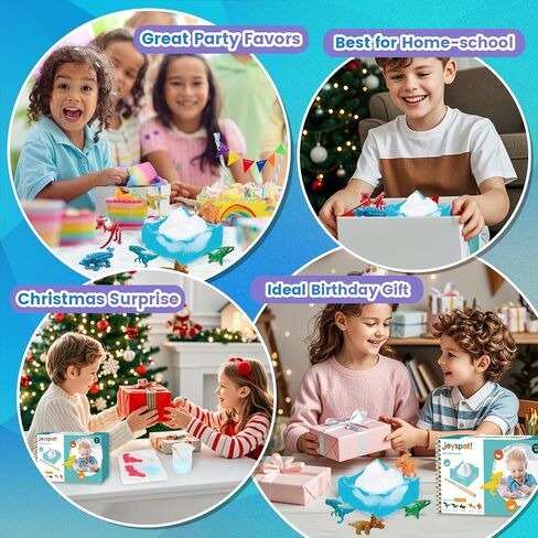 3 in 1 Dinosaur Soap Making Craft Kit Kids Toy, STEM Art and Craft Science Toy for Toddler, Dig Soap with Silicone Mold,Fragrances, Best Educational Craft Activity, Birthday Easter Gift for Girl Boy in Saudi Arabia