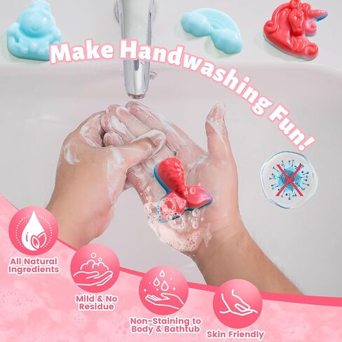 مجموعة أدوات صناعة الصابون 3 في 1 للأطفال من ديناصور، لعبة العلوم والتكنولوجيا والهندسة والرياضيات للأطفال الصغار، حفر الصابون مع قالب السيليكون، العطور، أفضل نشاط حرفي تعليمي، هدية عيد الفصح للفتيات الصبيان in Kuwait
