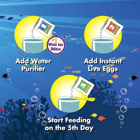 The Original Sea Monkeys - Magiquarium - Grow Your Own Pets Science Kit- Includes Eggs, Food, and Water Purifier in Kuwait
