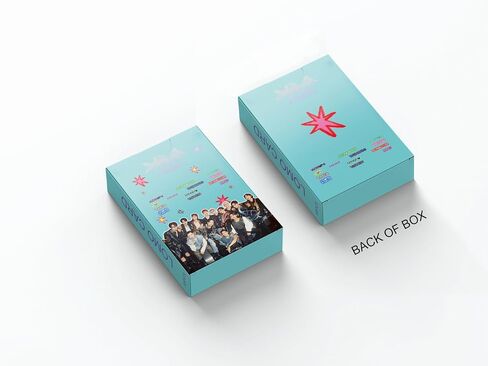 55 Pcs Lomo card For SEVENTEEN% -HEAVEN Photocards Merchandise gift for Girls and Boys Collection Decorations (B) in Saudi Arabia