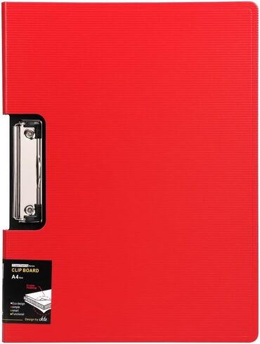 Foldable Plastic File Clipboard Profile Clip Folder A4 Letter Size Clipboard with Cover Folder 360 Degree Flip Writing Pad Clipboard Padfolio File Folder Desktop Organizer School Office and Business in Kuwait