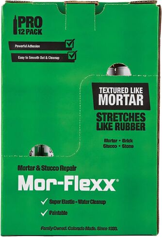 Mor-Flexx Textured Caulk, White,10.5 oz (Pack of 1) in Kuwait