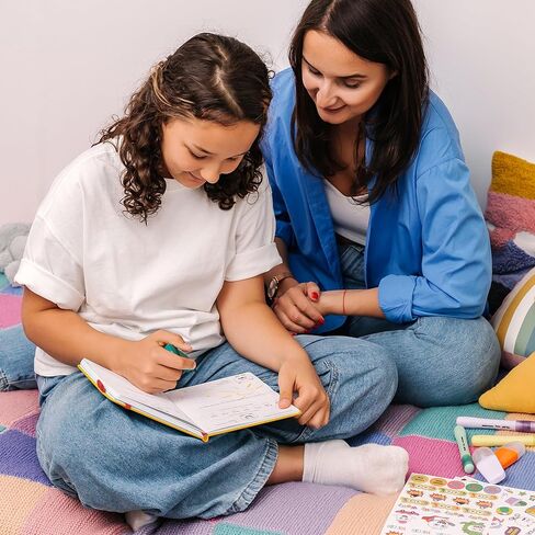 Clever Fox Kids’ Journal – Daily Feelings & Gratitude Notebook for 8+ Children – Child’s Planner & Mood Tracker for Journaling & Writing (Peach Pink) in Kuwait