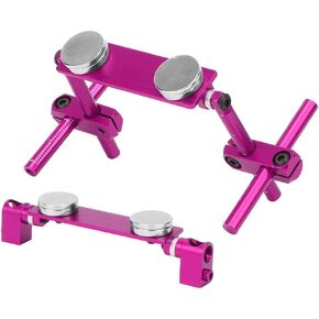 Health Gear RC Magnetic Body Shell Mount, RC Car Body Mount Kit, Lightweight Aluminum Alloy Magnet Invisible Body Shell Posts Mount Kit for HSP 1/10 RC Racing Car ()