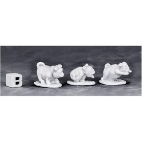 REAPER Dark Heaven Bones War Pugs (3pcs) Fantasy Miniatures Miniatures RPOR77573