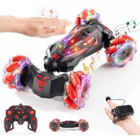 Gesture Sensing RC Stunt Car Toys for Boys and Girls Aged 6-12, for Kids.2.4Ghz Hand Controlled RC Twist Cars .4WD Remote Control car