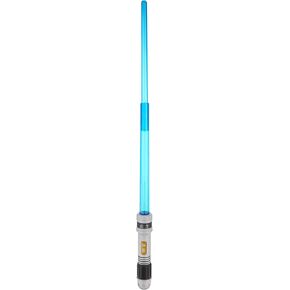 STAR WARS Lightsaber Academy Level 1 Blue Lightsaber Toy with Light-Up Extendable Blade