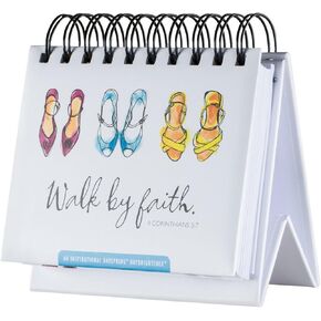 Walk by Faith: II Corinthians 5:7 - an Inspirational Dayspring DayBrightener - Perpetual Calendar