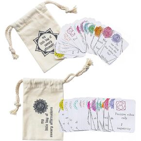 32pcs Funny Sweary Affirmation Cards for Women Gift, My Little Bag Of Sweary Affirmations Daily Affirmation Cards Set for Adult