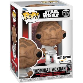 Funko Pop! Star Wars: Return of The Jedi 40th Anniversary - Admiral Ackbar, Amazon Exclusive