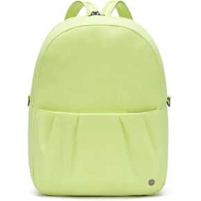 Pacsafe Women's Citysafe CX Anti Theft Convertible Backpack-Fits 11" Tablet, ECONYL Gravity Gray