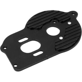RC Motor Mount Heat Sink Plate, Aluminum, for Mini-T 2.0 2WD 1/18 RC Truck(Black)