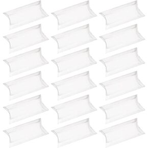 50 قطعة من صناديق وسادة الأطفال، وسادة حلوى للحفلات، حافظة لحفلات الزفاف، غلاف بلاستيكي شفاف، وسادة للأطفال، حقيبة تعبئة البسكويت، حاوية حلوى للأطفال، بولي كلوريد الفينيل للحيوانات الأليفة in Kuwait