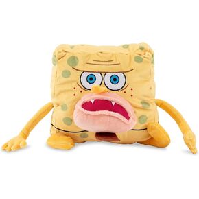 Nickelodeon Spongebob Squarepants Caveman Spongebob 10-Inch Collector Plush Toy, Large Soft Stuffed Animal