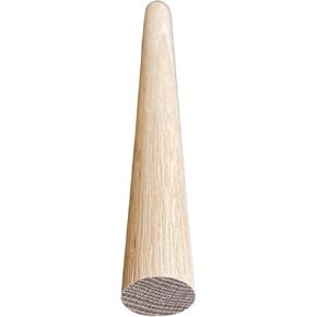 Oak Dowel Rods Wood Sticks Wooden Dowel Rods - Unfinished Hardwood Sticks - 3/4" by 12" for Crafts Solid Oak Sanded Smooth (1)