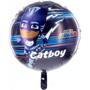 Party Factory 'PJ Masks' foil balloon, 17.7 inch, colorful, pajama heroes, superhero catboy, helium balloon for children's birthday party