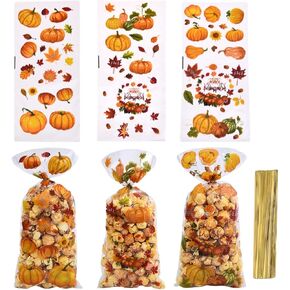 fjygwx13 50pcs Christmas Cellophane Treat Bags Xmas Cello Gift Bags Santa Party Favor Goodies Snack Bags Clear Plastic Gold Twist Ties Candy Supplies
