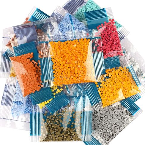 MXJSUA Tiger Diamond Painting Kits for Adults, Animal Diamond Gem Art Painting for Beginners, Diamond Picture with Full Round Drill Dots Craft Set Gift, 12 * 16 Inch in Kuwait