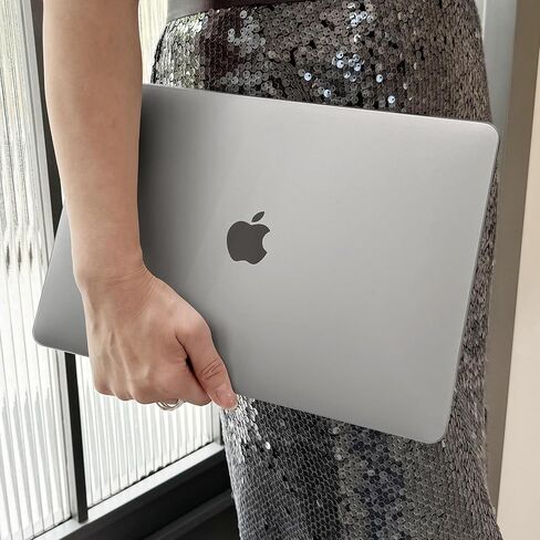 DONGKE Ultra Slim Hard Shell Case for MacBook Pro 13 inch M2/M1 A2338 A2289 A2251 with Touch Bar & Touch ID [2024 2023-2020 Released] - Protective Cover [Sturdy Shockproof] [Matte Clear] in Kuwait