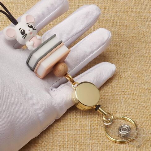 Teacher Lanyards for ID Badges and Keys, Super Cute Silicone Beaded Lanyard Retractable for Women, Teacher Appreciation Gift in Kuwait