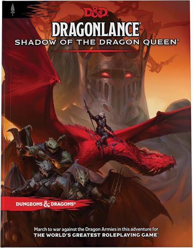 Dungeons & Dragons Dragonlance: Shadow of The Dragon Queen Adventure Book in Kuwait