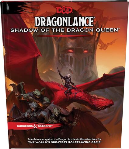 Dungeons & Dragons Dragonlance: Shadow of The Dragon Queen Adventure Book in Kuwait