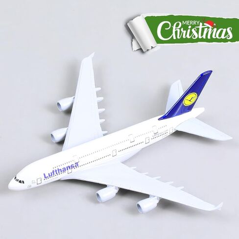 1/400 A380 نموذج طائرة غريمان دييكاست مجموعات نماذج الطائرات المعدنية - نموذج طائرة هوائية A380 مع حامل (5.7 بوصة طول) لهدية طائرات الطيران، ديكورات عرض سطح المكتب in Kuwait