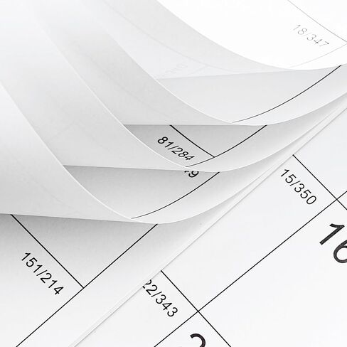 2025-2026 Wall Calendar - Jan 2025 - Jun 2026, 18 Monthly Calendar 2025-2026, 15" x 11.5", 2025 Calendar with Weekly Numbers, Large Blocks, Notes, Twin-Wire Binding, Hanging Hook - Classic Black in Kuwait