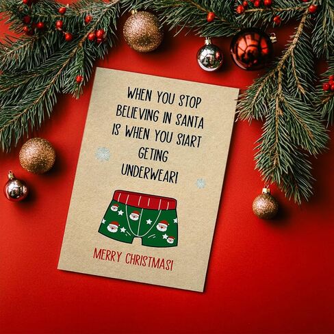 Teacher Christmas Thank You Card, Cute Holiday Greeting Card for Teachers, Funny Christmas Cards Gifts for Teacher, Perfect for Teacher Appreciation Card, Xmas Card Gift to Thank Teachers for All They Do. in Saudi Arabia