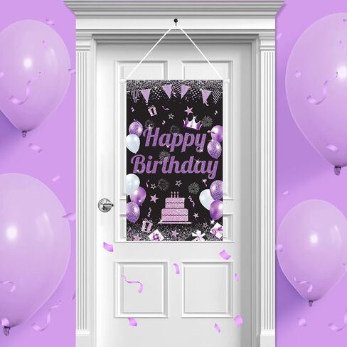 علامة عيد ميلاد سعيد باللون الأزرق والفضي، لافتة باب عيد ميلاد سعيد، شماعة عيد ميلاد، لافتة الشرفة، لافتة تزيين الباب، ديكورات حفلات أعياد الميلاد للرجال والنساء، 50 × 30 سم in Kuwait