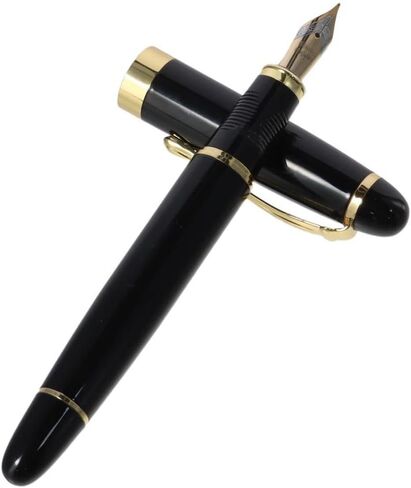 قطعة واحدة من قلم حبر بسن عادي، قلم حبر كلاسيكي، قلم كتابة سلس، مع محول للمكتب in Kuwait