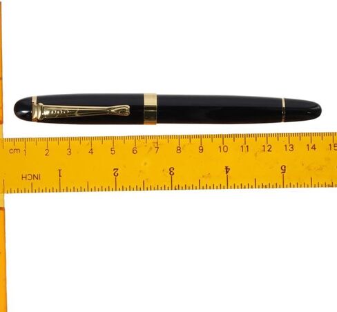 قطعة واحدة من قلم حبر بسن عادي، قلم حبر كلاسيكي، قلم كتابة سلس، مع محول للمكتب in Kuwait