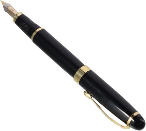 قطعة واحدة من قلم حبر بسن عادي، قلم حبر كلاسيكي، قلم كتابة سلس، مع محول للمكتب in Kuwait